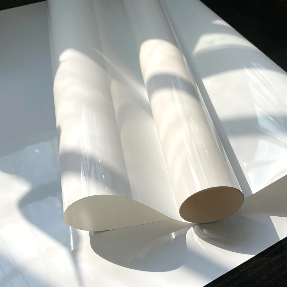 White Toner Transfer Paper - 2/3/5 meter witte spiegelglasfolie zelfklevende zonne-reflecterende
