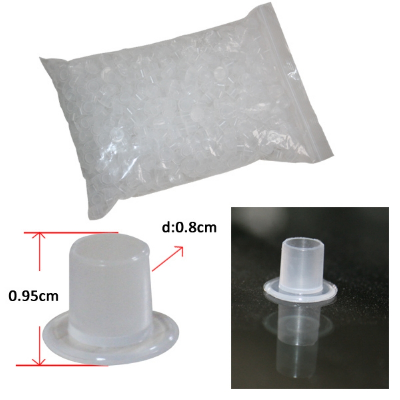 White Toner Transfer Paper - Nieuwe 1000Pcs 8Mm Witte Stabiele Zelfstandaard