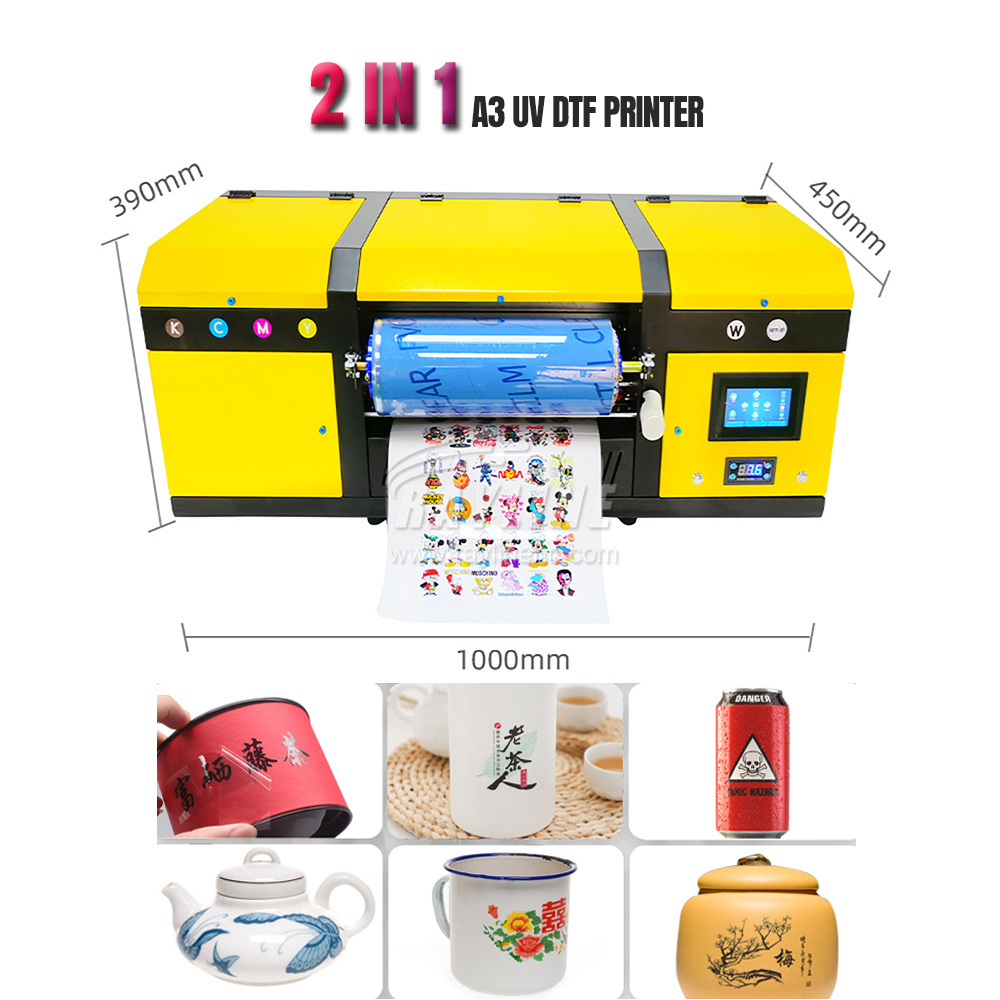 Dtf Printer Machine - Twee-in-één UV DTF-printer voor het printen