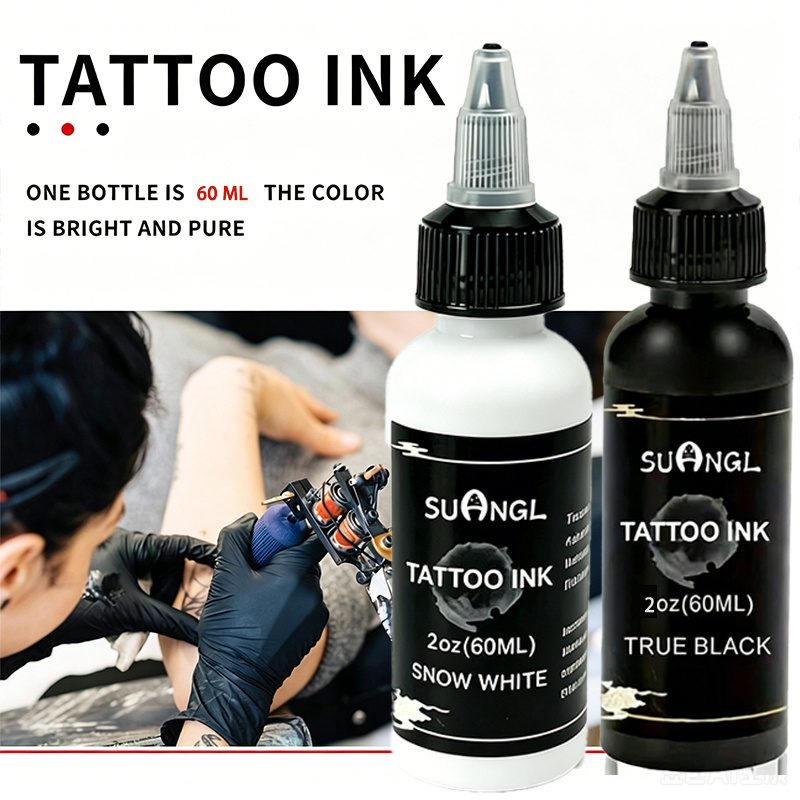 White Toner Transfer Paper - 1/2 stuks 60ml Wit Zwart Tattoo-inkt