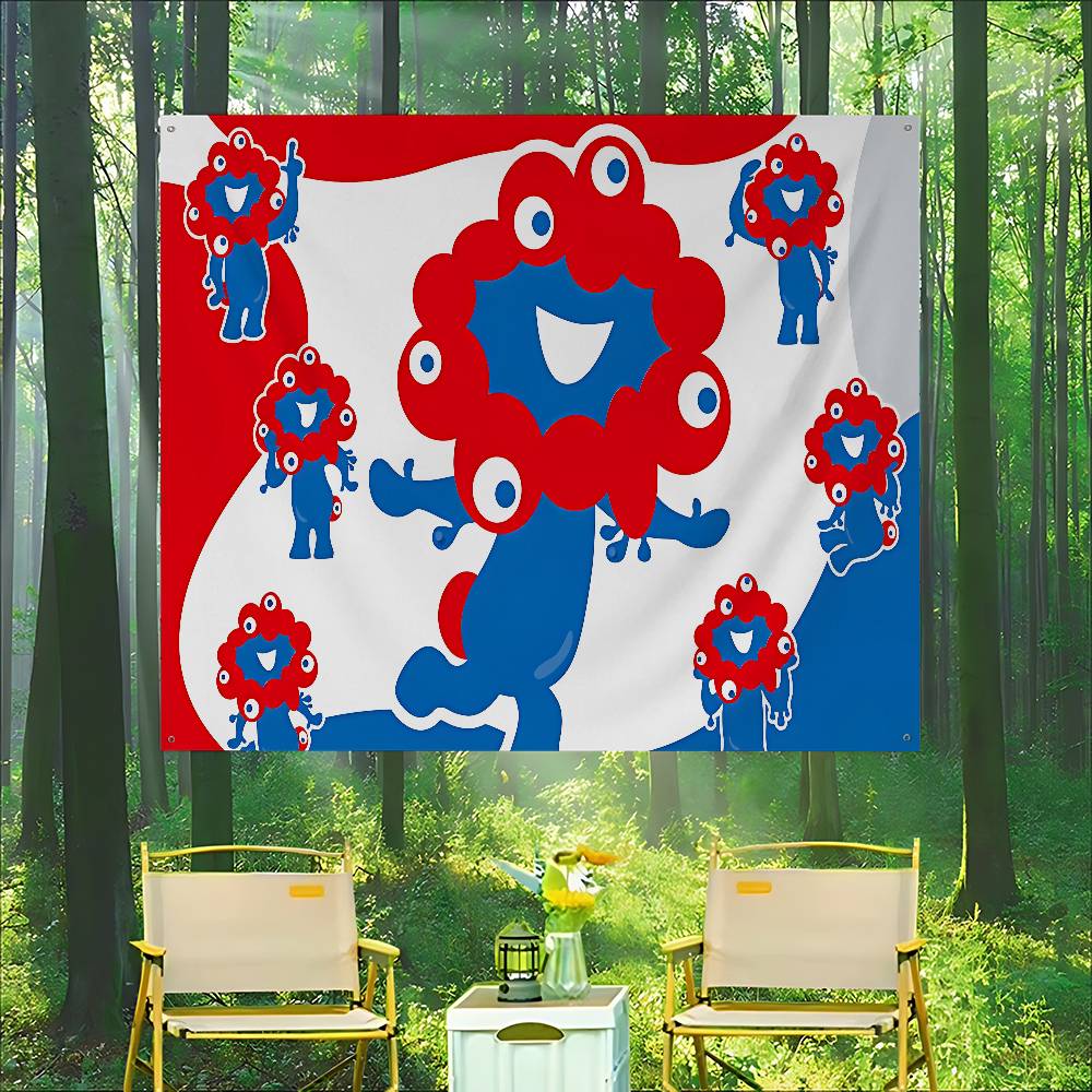 Commercial Printing Companies - Myaku Myaku Blue Mascot Geavanceerde printtechniek