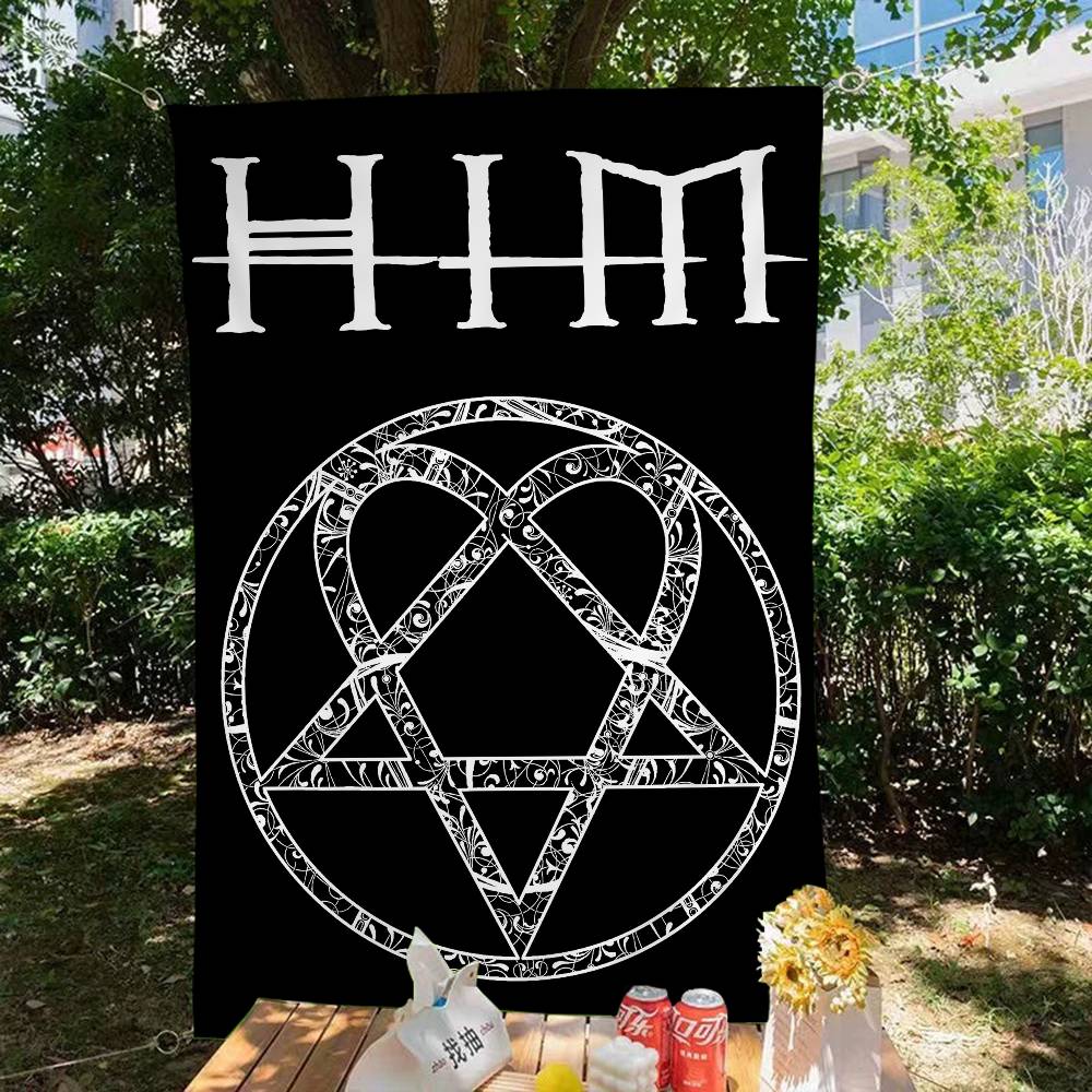 Commercial Printing Companies - Rock H-HIM Band Geavanceerde print Commerciële