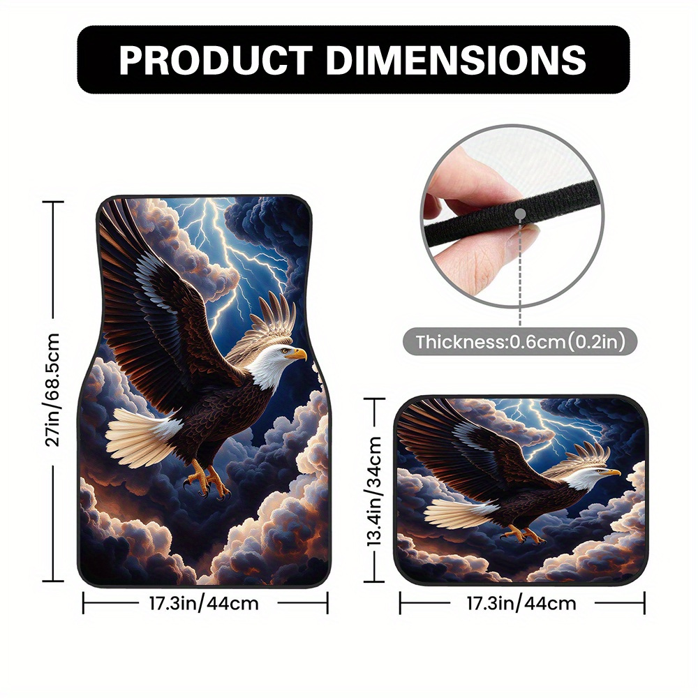 4 stuks Eagle Stormy Sky F-pat - Commercial Printing & Packaging Pvt Ltd recensie en prijs
