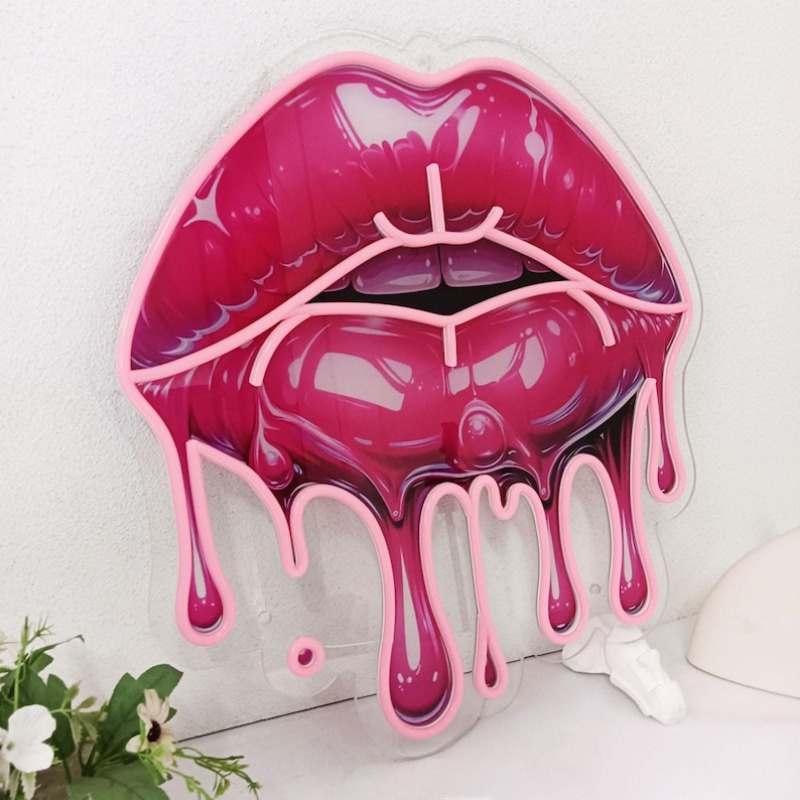 Smeltende lippen UV-geprint ne - Commercial Printing & Packaging Pvt Ltd recensie en prijs