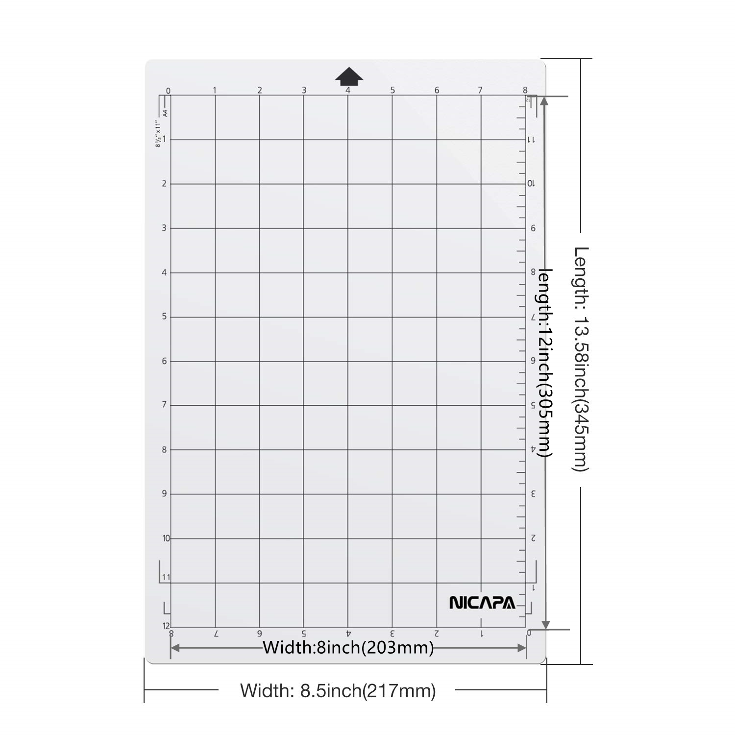 3/5 Psc snijmat voor Silhouett - Plotter Cutting Mat recensie en prijs