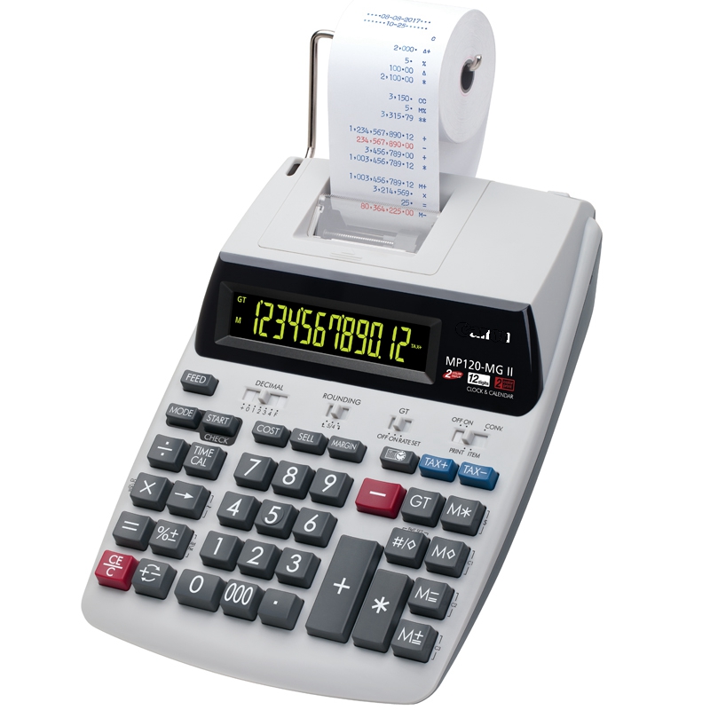 MP-120MG Zakelijke printcalcul - Commercial Printing Calculator recensie en prijs