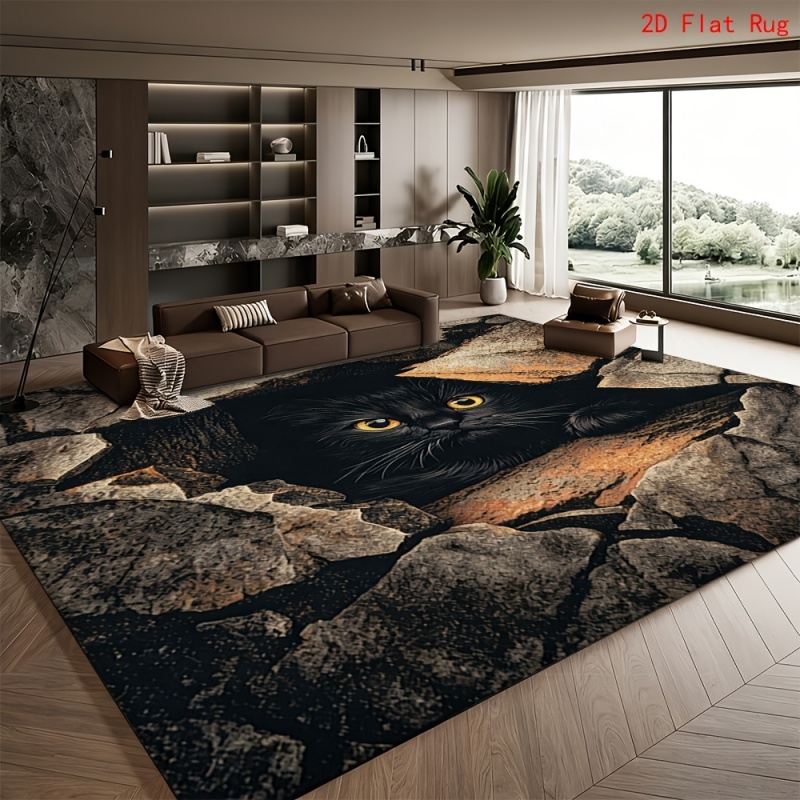 2D Zwarte Kat Rock Crack Print - Commercial Printing & Packaging Pvt Ltd recensie en prijs