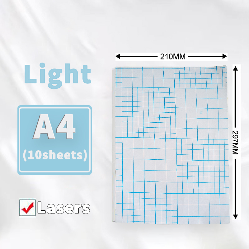 10 vellen A4 Laser Warmte-over - White Toner Transfer Paper recensie en prijs