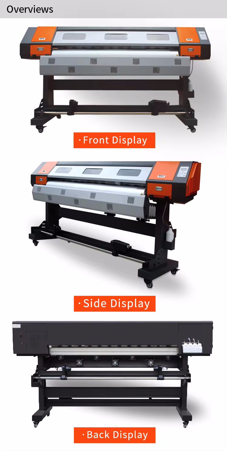 1.8m Plotter Printer Vinyl Dig - Commercial Digital Printing Machine Price recensie en prijs