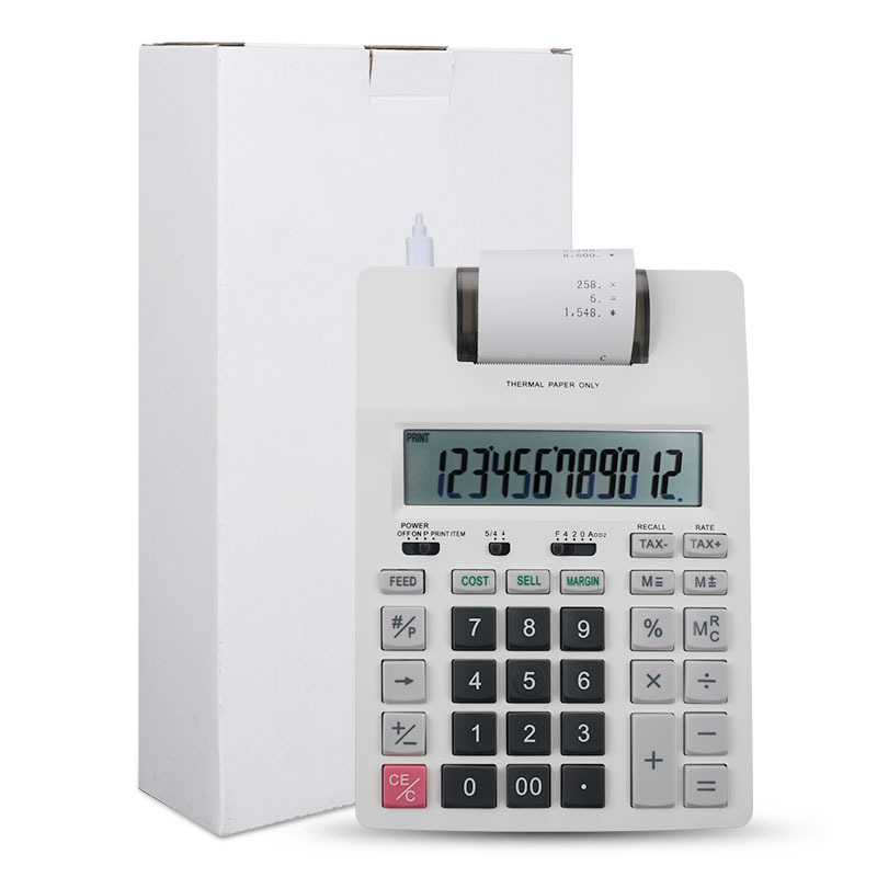 Kantoor Financiële Monochrome  - Commercial Printing Calculator recensie en prijs