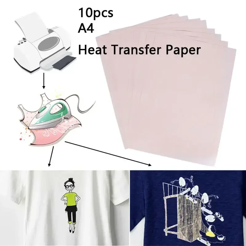 10 stks A4 Warmtepers Transfer - White Toner Transfer Paper recensie en prijs