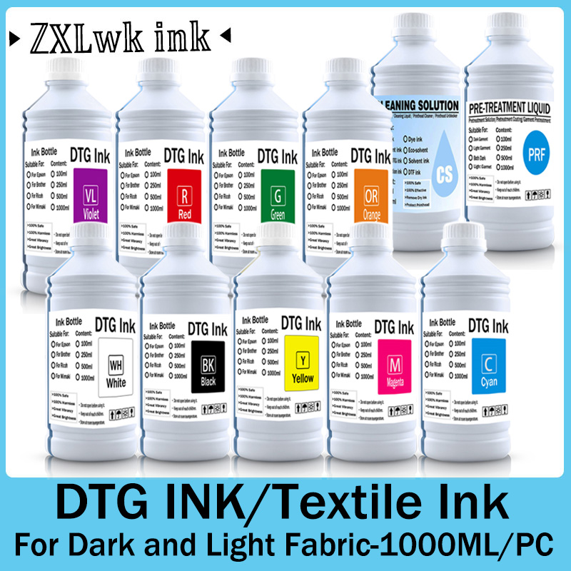 DTG Ink Textiel Navulinkt voor - Direct To Garment Ink recensie en prijs